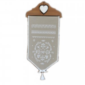 Banniere Dentelle (grille seule) broderie au point de croix