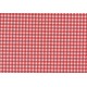 pompon embout métal : rouge DMC 815