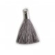 pompon embout métal : rouge DMC 815