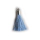 pompon embout métal : rouge DMC 815