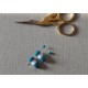 Ensemble de 6 miniatures de mercerie "Rouge"