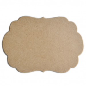 Cadre en Bois gris "Lucarne"