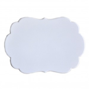 Cadre en Bois  "Nuage Blanc" 