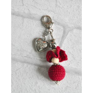 Bijou de Sac "Rouge Macaron"