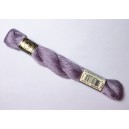 Fils DMC Coton perlé broderie Hardanger grosseur 12, parme violine 3042
