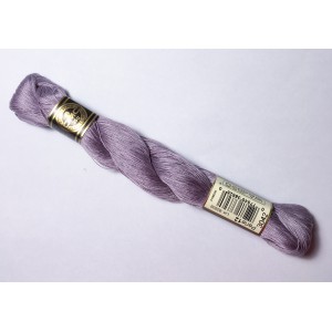 Fils DMC Coton perlé broderie Hardanger grosseur 12, parme violine 3042