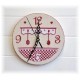 Fiche cartonnage "Horloge de Cuisine"