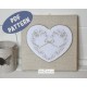 Coeur de Lin (en PDF) broderie au point de croix