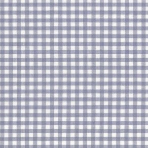 100% coton : Coupon Gris vichy
