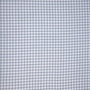 100% coton : Coupon Gris vichy mini