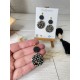 Boucles d'oreilles en argile polymère motif Léopard