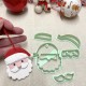 emporte pièce père Noël pour argile polymère, Christmas Clay cutter, Coupeur d'argile