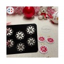 Pochoir motif noel scandinave
