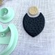 Emporte-pièce Goutte Bohème pour argile polymère, Clay cutter, Coupeur d'argile polymere