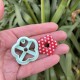 Lot de 3 Emporte-pièces Fleur 5 pétales, Marguerite, pour argile polymère,  Clay cutter, Coupeur d'argile polymere