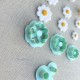 Lot de 4 Emporte-pièces Fleurs Marguerites, pour argile polymère, Clay cutter, Coupeur d'argile polymere