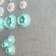 Lot de 4 Emporte-pièces Fleurs Marguerites, pour argile polymère, Clay cutter, Coupeur d'argile polymere