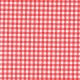 100% coton : Coupon Rouge vichy 37 x 50 cm