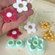 Emporte-pièce fleur pour boucles d’oreilles – 3 en 1, argile polymère