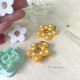 Emporte-pièce fleur pour boucles d’oreilles – 3 en 1, argile polymère
