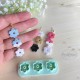 Emporte-pièce fleur à trous pour boucles d’oreilles en argile polymère – Créations multistyles