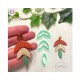Emporte-pièce pour pâte polymère – Boucles d’oreilles Automnia - Outil pour argile polymère, 3D imprimé en France