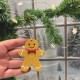 Emporte-pièce bonhomme biscuit pain d'épice de Noël, Création artisanale pour argile polymère, Christmas Clay cutter