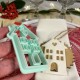 Emporte pièce Maison de Noël - Décoration de table - Argile polymère - DIY fetes - Christmas Clay cutter