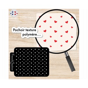 Pochoir "Coeur Cuisine"