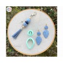 Emporte-pièce Pétale suspendu – pour pâte polymère - Coupe argile polymère - polymer clay cutter