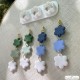 Emporte-pièce fleur sans trou central pour boucles d’oreilles en argile polymère - Créations multistyles - polymer clay cutter