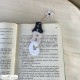 Emporte-pièce marque-page ABC  pour pâte polymère - Fimo - bijou de sac - ABC bookmark polymer clay cutter