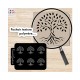 Pochoir feuille de texture Arbre de Vie / Tree of Life – pour pâte polymère, boucles d’oreilles, PVC lavable et réutilisable