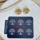 Pochoir feuille de texture Arbre de Vie / Tree of Life – pour pâte polymère, boucles d’oreilles, PVC lavable et réutilisable