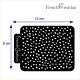 Pochoir texture animalier pour argile polymère motif tacheté léopard dalmatien - Pour argile polymère