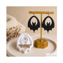 Emporte-pièce Chauve-Souris Halloween - Polymer Clay Cutter - Boucles d’oreilles Fimo - Outil argile polymère