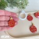 Emporte-pièce Boule de Noël – Polymer Clay Cutter – Outil pour boucles d’oreilles en pâte polymère