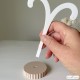 Présentoir Volute pour boucles d’oreilles – support bijoux imprimé en 3D – earring display stand