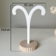 Présentoir Volute pour boucles d’oreilles – support bijoux imprimé en 3D – earring display stand